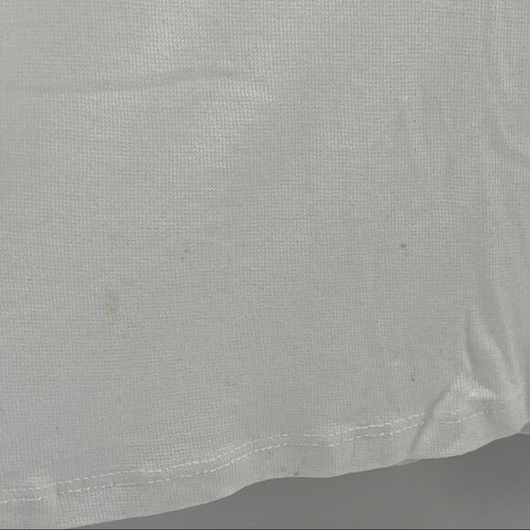 Zara Women's White Short Sleeve Crewneck Lightweight T-Shirt Size Large L - Picture 10 of 12